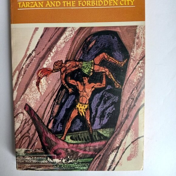 Edgar Rice Burroughs TARZAN Ballantine 1960s Vintage Novels Lot of Six - Picture 14 of 16